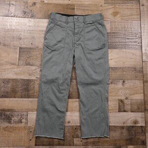 Democracy Absolution Pants Women’s 12 Green Stretch Utility Casual